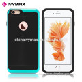 New arrival metal plastic hybrid shockproof phone case for iphone 6s plus
